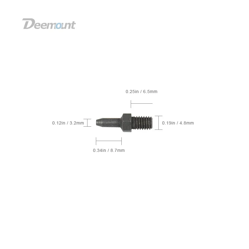 Deemount Bicycle Chain Extractor Pin Service Parts for Chain Remover Replacement Bike Chain Repair Tool Parts Accessories