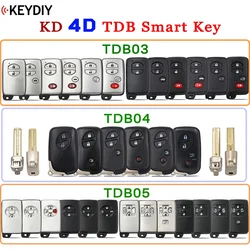 KEYDIY TDB03 TDB04 TDB05 Uniwersalny klucz inteligentny KD TDB 4D do Toyoty do Lexus FCC ID: 0140 3370 5290 F433 A433 0500 6601 0111 6221