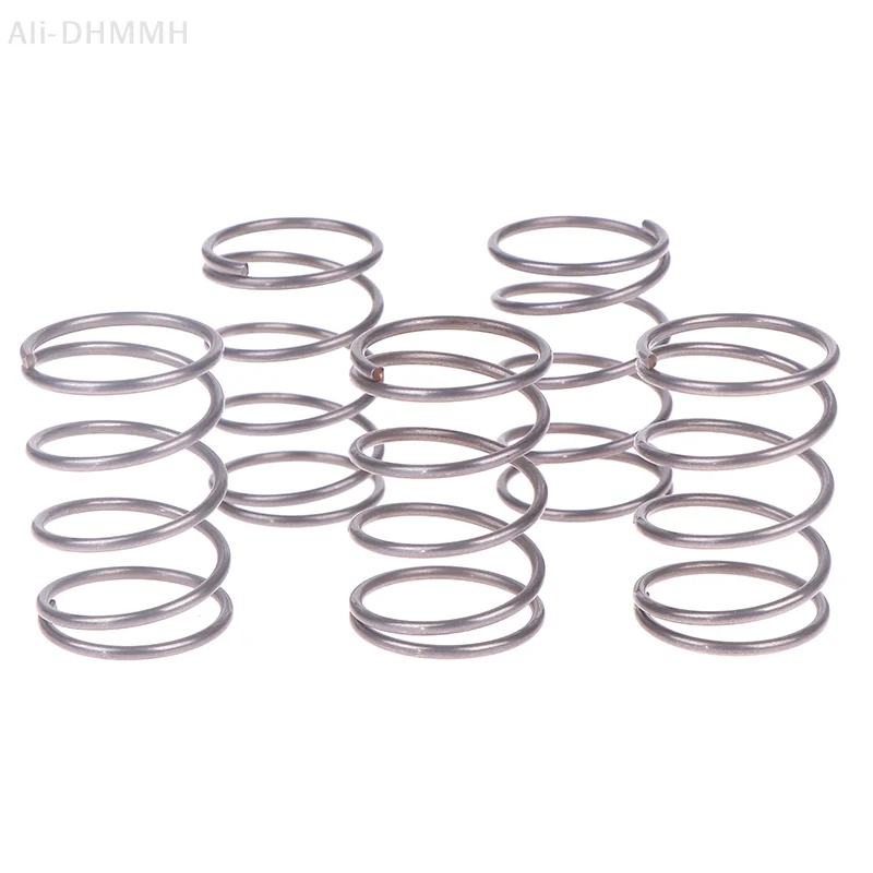5PCS Trimmer Head Replacement Spring Compatible With Lawn Trimmer Weed Eater Component # 678749001 - Durable Metal Coil Spring