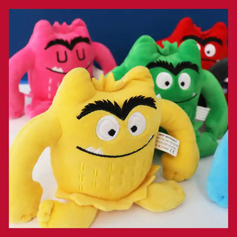 

New cute little monsters in stock movie merchandise plush toys dolls office desks bedside decorations ornaments to accompany