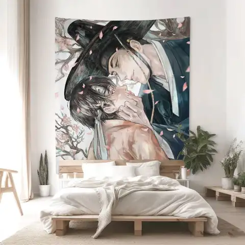 Comic P-Painter Of The N-Night Cartoon Tapestry Bohemian Wall Tapestries Mandala Home Decor