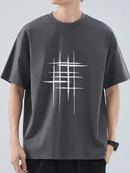 T shirt for men Gothic hip-hop printing graphic T Shirt Oversize Anime Y2k T-shirt Harajuku Punk Tees Short Sleeve T-shirts tops
