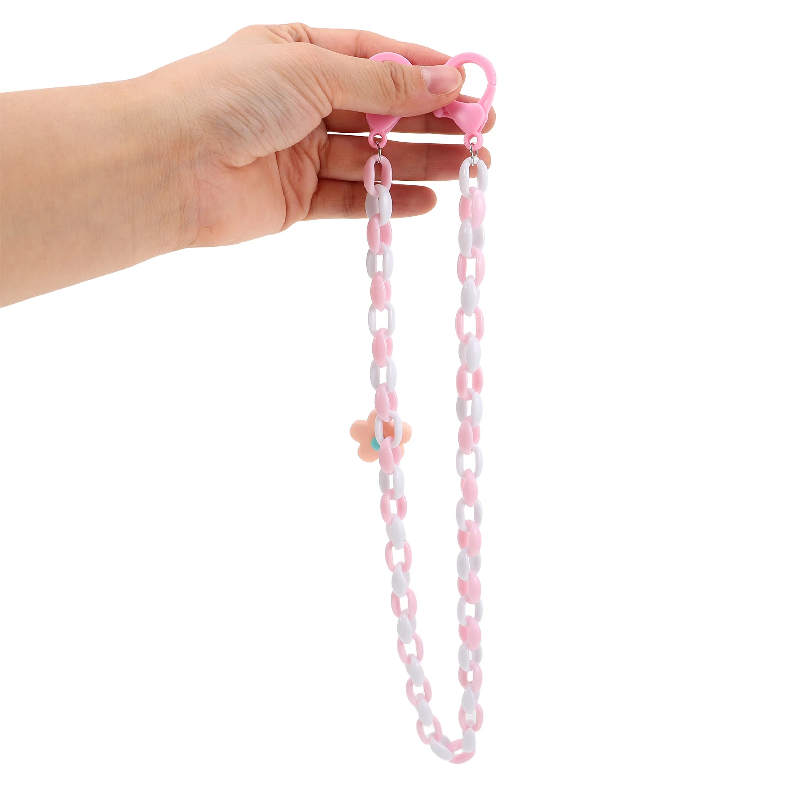 

Children Mask Chain Eyeglass Chains Stylish Designer Lanyard Colorful Flower Anti Necklace School Travel Glasses
