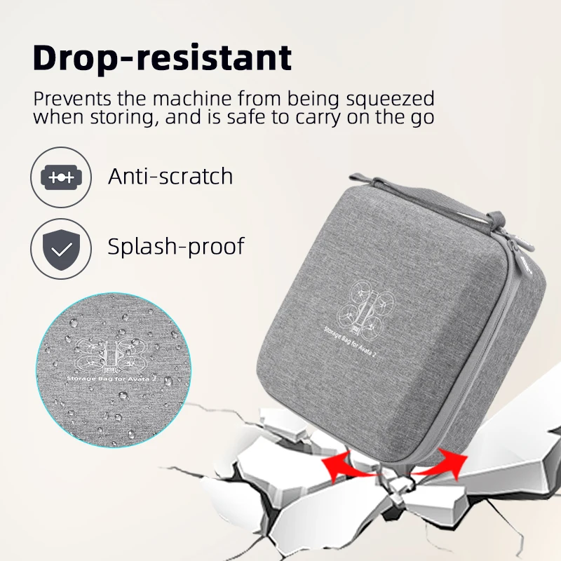 

For Dji Avata 2 Storage Bag For Goggles 3 Carrying Case For Rc Motion 3 Storage Bag