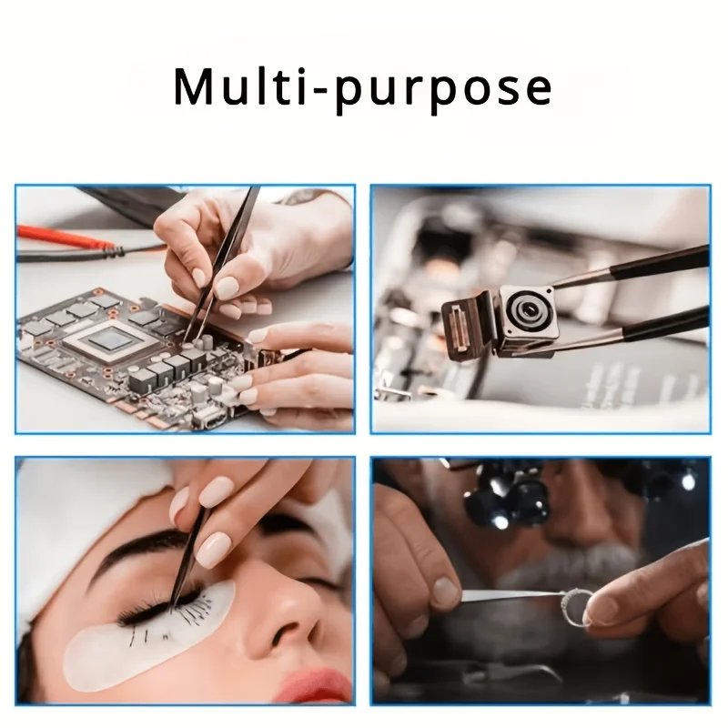 10Pcs ESD Anti‑Static Tweezers - огляд і ціна Elektronik Repair