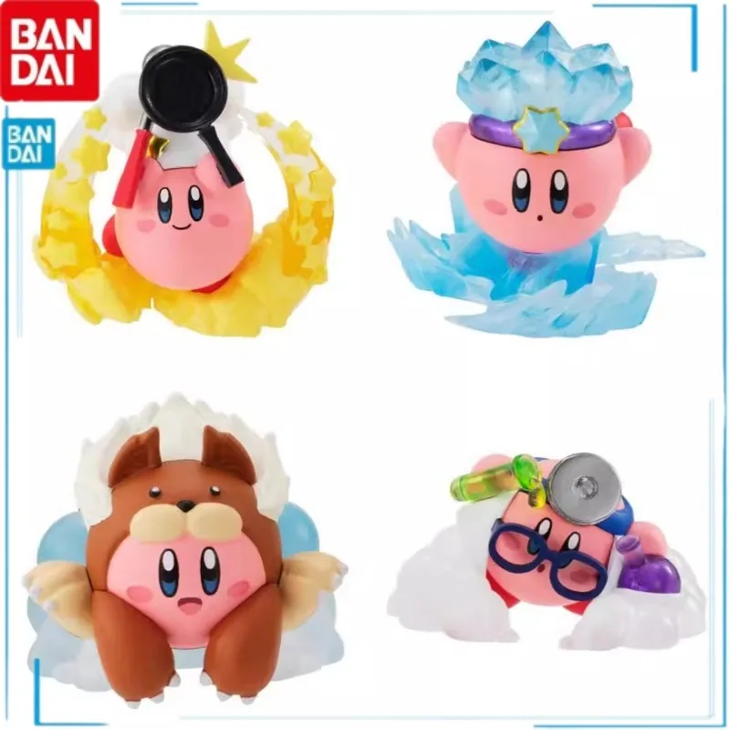 Kirby Doll Bandai Gashapon Childhood Memories Children's Day Gifts Different Style Figure Model Toys