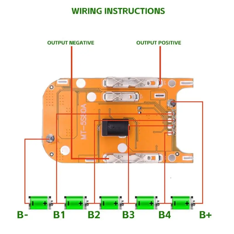 Apr.18V21V Power Tool Lithium Battery Protection Board High Current High Power Angle Grinder