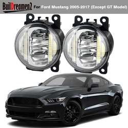 2 X 30W 8000LM Car Front LED Fog Light Daytime Running Lamp DRL H11 Accessories For Ford Mustang 2005-2017 (Except GT Model)