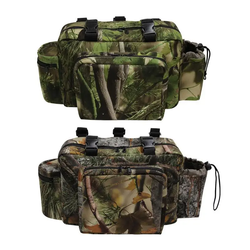 Tree Stand Bag Treestand Camouflage Hunting Bags Waterproof Lightweight Tree Stand Bags with Bottle Pouch Hunting Pack