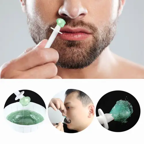 Painless Nose Hair Removal Wax Kit Home Beauty Nose Ear Depilator Waxing Tools Nose Ear Lips Hair Cleaning Wax Beads Set Safety - Image 6