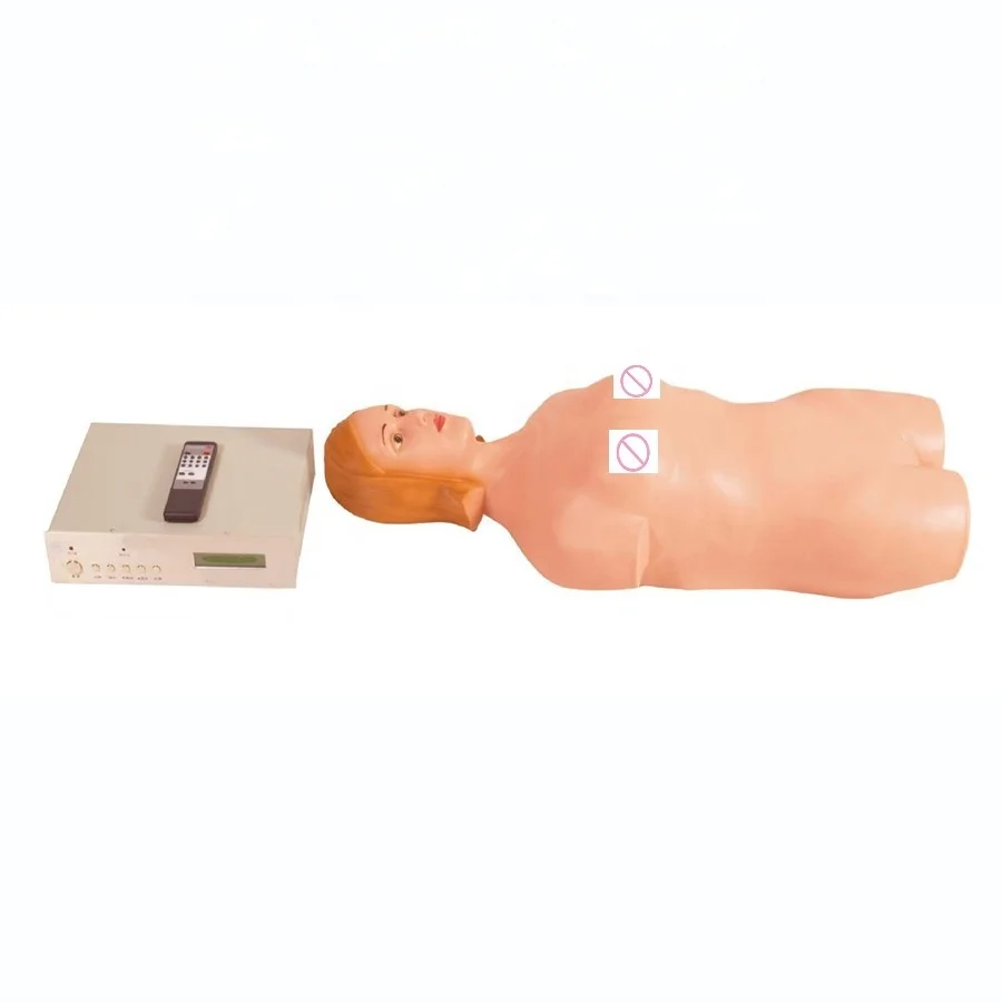 Auscultation Training Manikin,Breast And Abdominal Palpation Simulator, Liver,Spleen And Gallbladder Palpation Model