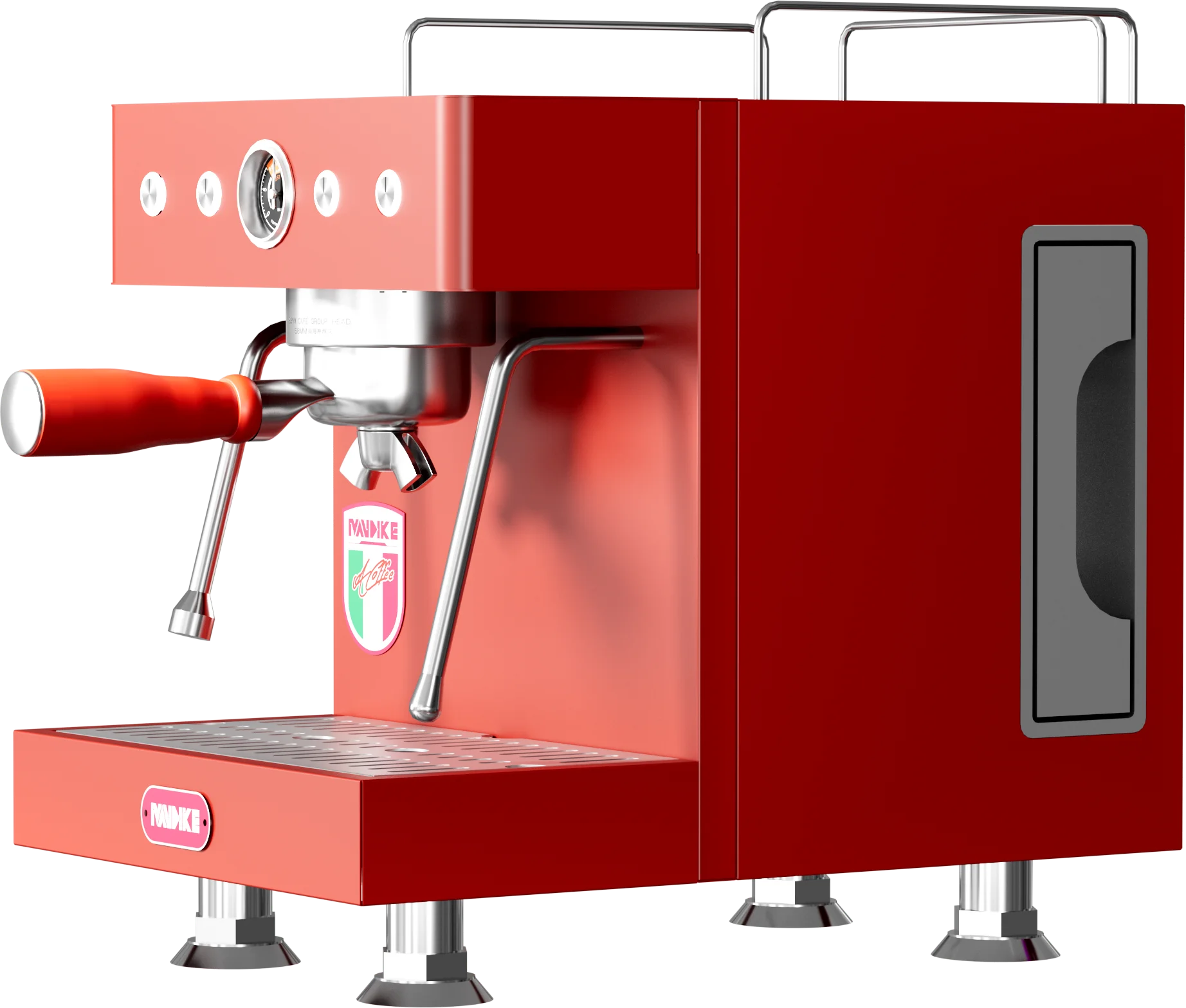 

MC-2 1600W Semi-automatic Espresso Coffee Maker With High Pressure Pump Single Brewing 1.5 Liter Large Capacity For Baristas