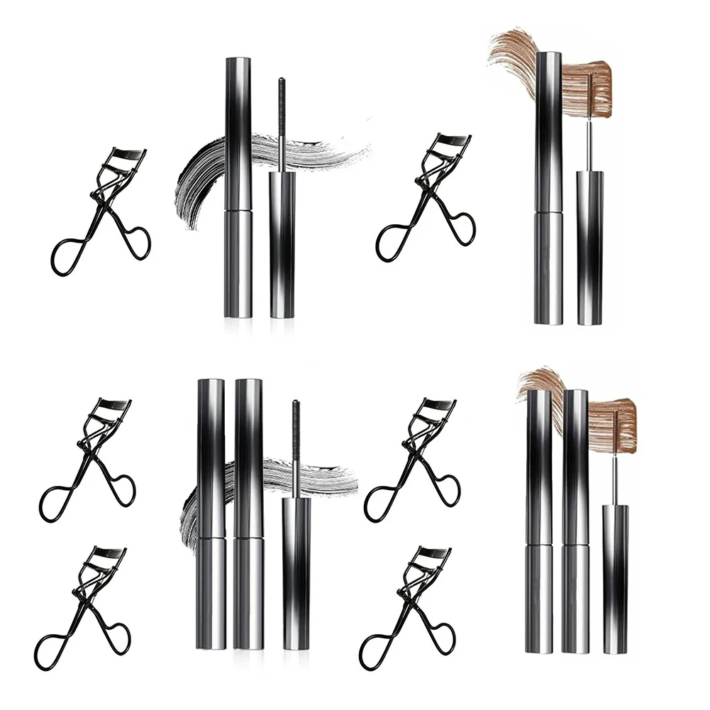 洗えるメタルマスカラ まつげカーラー付き アイロンワンドマスカラ 防水メタルマスカラ 長持ちし、汚れにくい