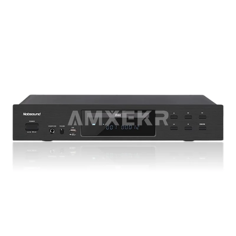 Nobsound CD-3 CD Player Bluetooth 5.0 with Remote Control Headphone Amplifier Fully Balanced Output Home HiFi Music Player