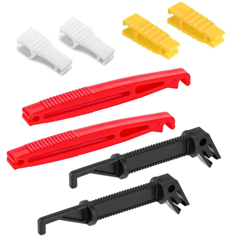 8 قطعة أداة سحب الصمامات، 4 أحجام من البلاستيك أداة سحب فيوز السيارات، إزالة الإدراج فيوزات السيارة استبدال أداة السحب، إصلاح الملحقات #1