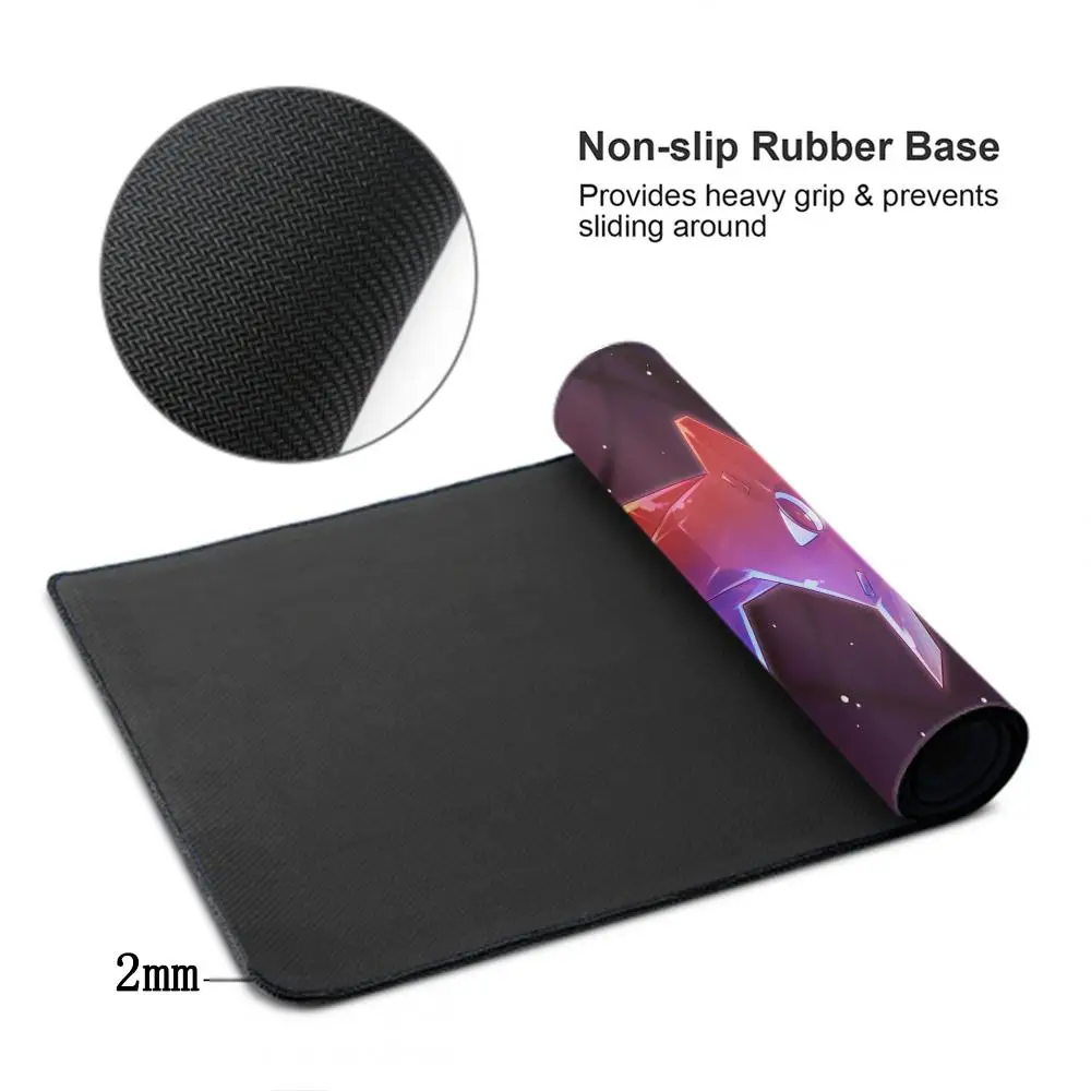 Alfombrilla de ratón negra de Anime Zero Two, alfombra grande para Teclado, accesorios para juegos de PC, Teclado para ordenador portátil,