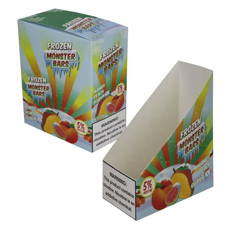 2025customized.Factory Custom Food Grade Paper Box Popsicle Package Box Recyclable Folding Paper Box