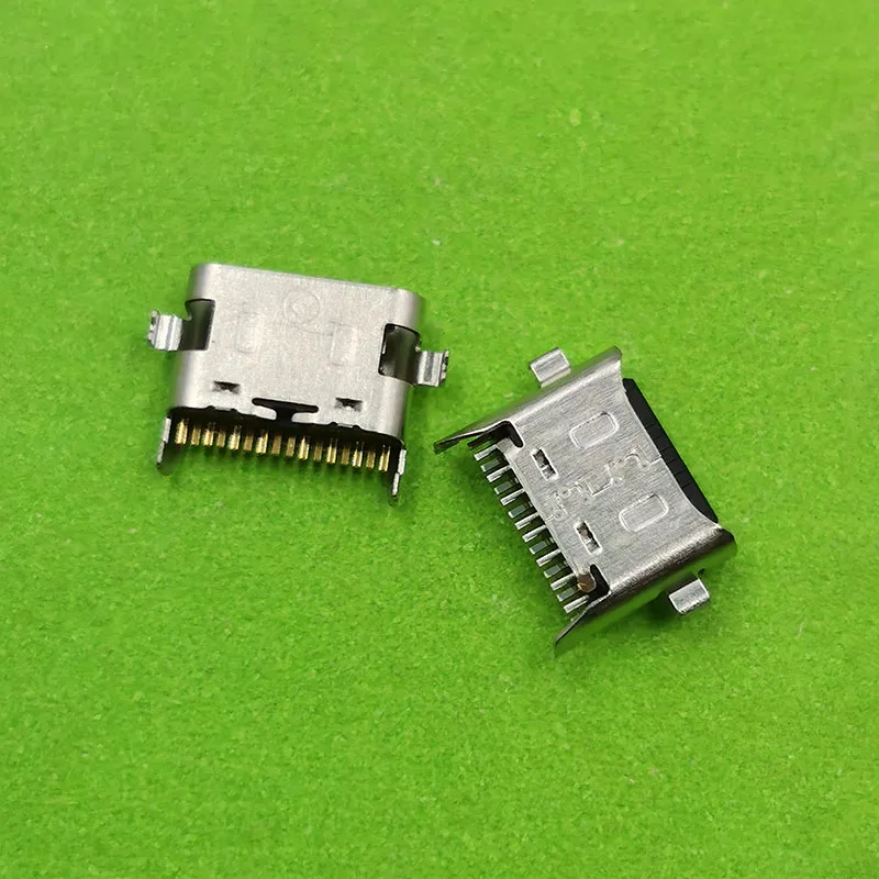 50-100Pcs Type-C Charger Connector For Samsung A20S A207 207F A2070 A21 A215 A215U A215F USB Charging Dock Port Socket