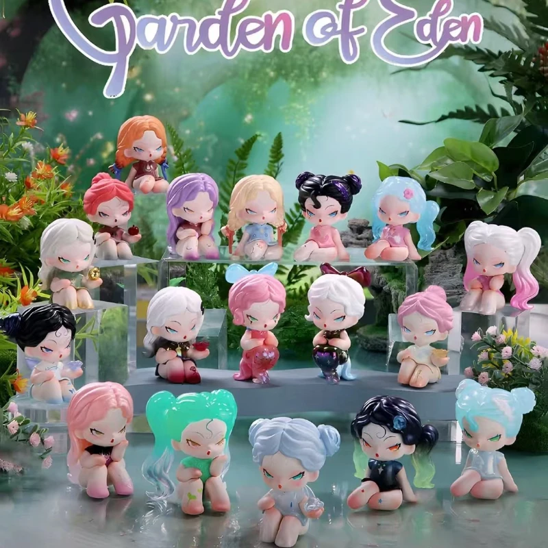 Подлинная серия DODO NAMI Garden of Eden, мини-слепая коробка, милые куклы, Коллекционная модель, фигурки, модный игровой орнамент, красивый подарок Подлинная серия DODO NAMI Garden of Eden, мини-слепая коробка, милые куклы, Коллекционная модель, фигурки, модный игровой орнамент, красивый подарок