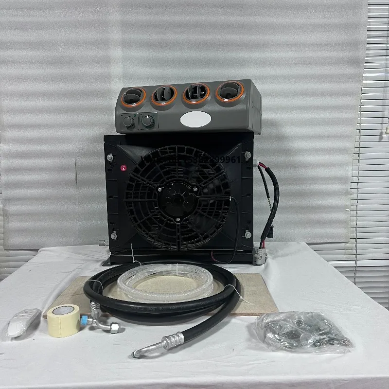 

Заводская цена 24 В 12 В Грузовой кондиционер DC AC Универсальный двойной вентилятор 12 В RV Парковочный охладитель Электрический кондиционер Трактор