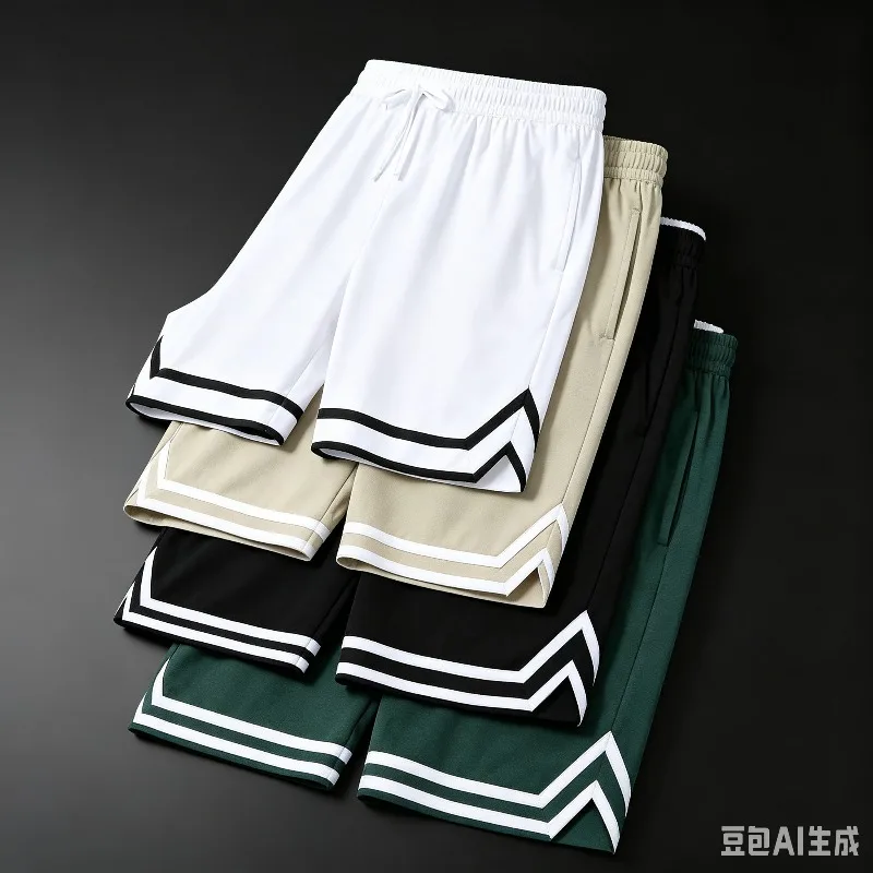 2026 Summer Running Basketball Shorts Men High Quality Elastic Waist Shorts Multicolor Sport Training Shorts Adult Streetwear