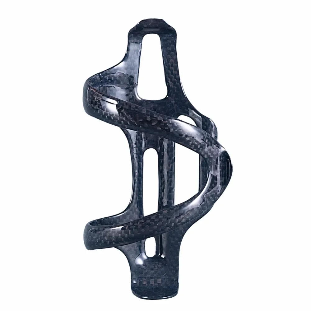 bicycle bottle cage 3K Carbon Drink Bottle Holder Side Pull Bike Cage MTB Road Cycling Water Bottle Holder Matte/Glossy 20g