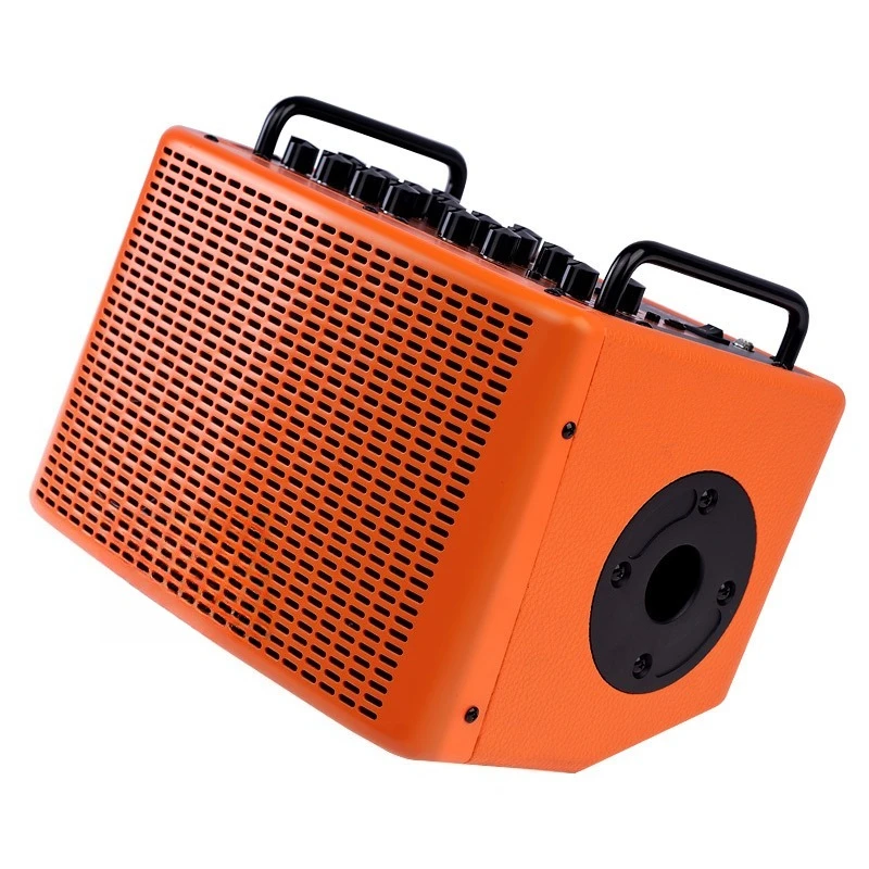 Guitar speaker, electric guitar, electric bass, special playing and singing stereo for outdoor live broadcast recording, stereo