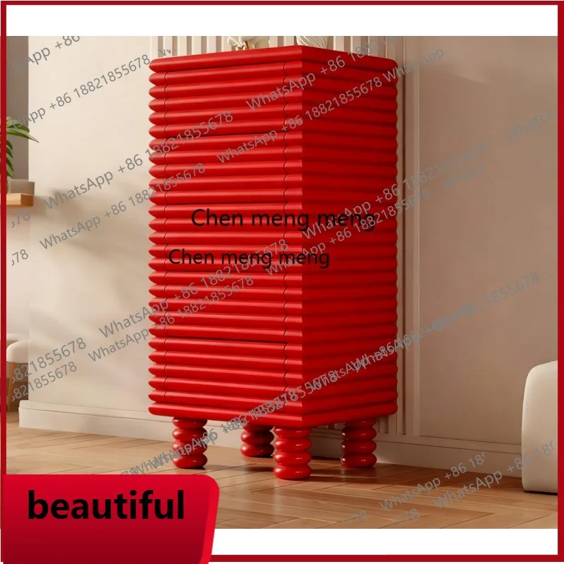 

X Five buckets of paint, drawers, lockers, modern simple solid wood bedroom storage cabinets