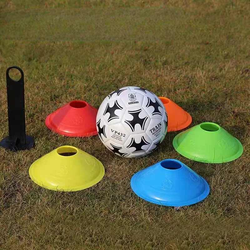 1Pc Soccer Training Sign Dish Pressure Resistant Cones Marker Discs Bucket Outdoor Basketball Football Training Sports Accessory