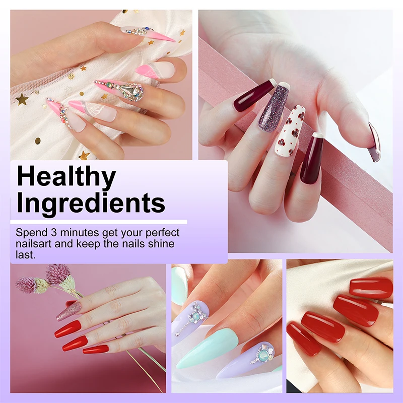 Gel-Nagellack-Set, 18-Farben-Gellack-Set mit LED-Nagellampe, Soak OFF Gel-Nagelset, Basis- und Top-Coat-Gellack-Nagelwerkzeug-Set