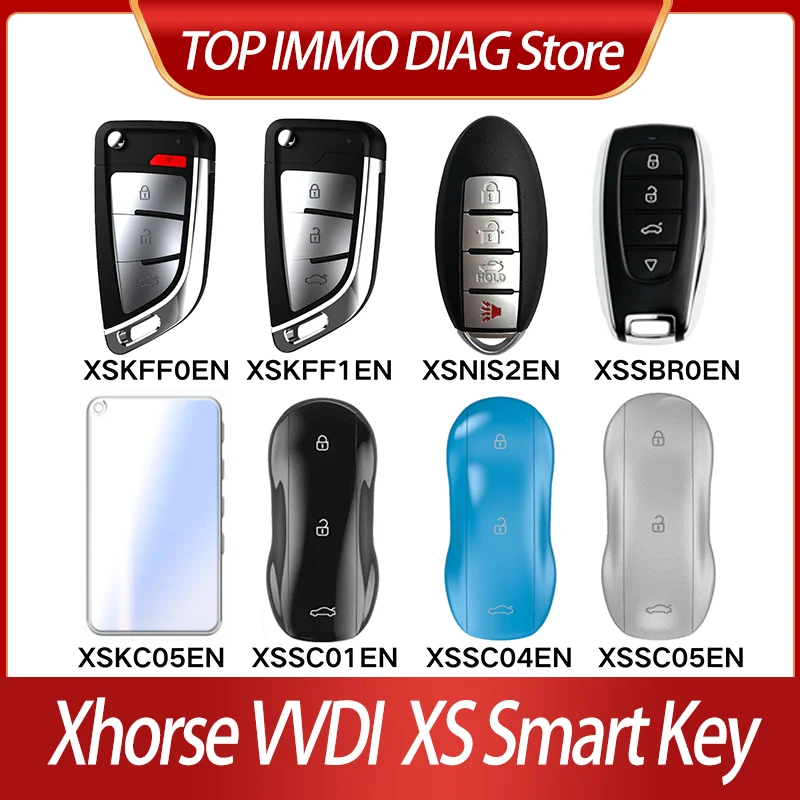 

Xhorse VVDI keyless XSKFF0EN XSKFF1EN XSNIS2EN XSSBR0EN XSKC05EN XSSC01EN XSSC04EN XSSC05EN VVDI Mini Key tool Max key tool plus