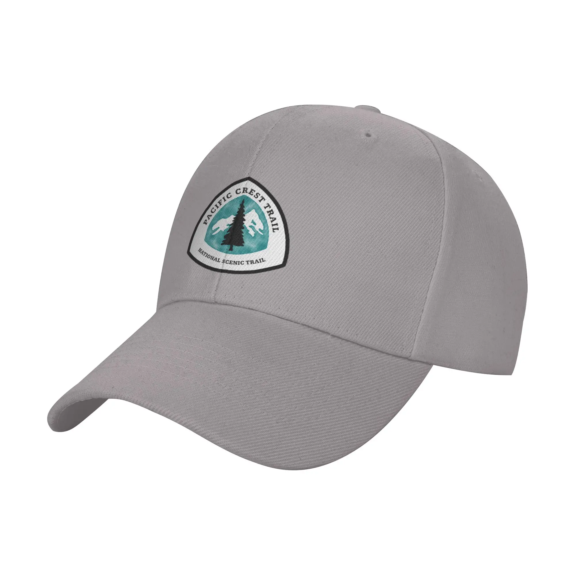 Hot Sale Pacific Crest Trail Watercolor Sign Baseball Cap  Spring Men Hat  Sports Training Men Hat