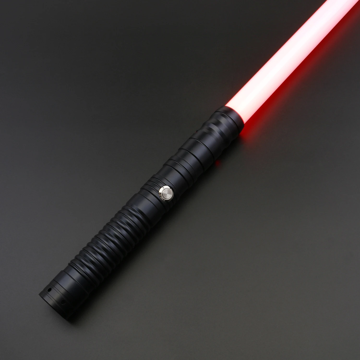 TXQSABER-sable de luz de doble filo para niños, columpio liso de duelo pesado, doble empuñadura de Metal, cuchillas RGB de 77cm, juguetes de Cosplay