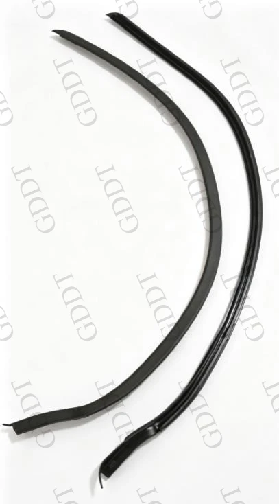 2 Stück vorne außen Windschutzscheiben-Seitengummi für Ford Fiesta 2009–2014, Be8Z5403136A, schützende Dichtungsstreifen, äußeres Laminat 2010 – Detail 5