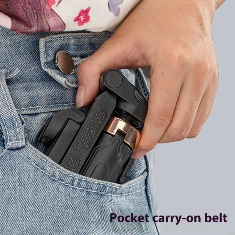 

Стабилизатор беспроводного телефона штатив складывается с 360 градусов, подходящий для видеозаписи телефона.