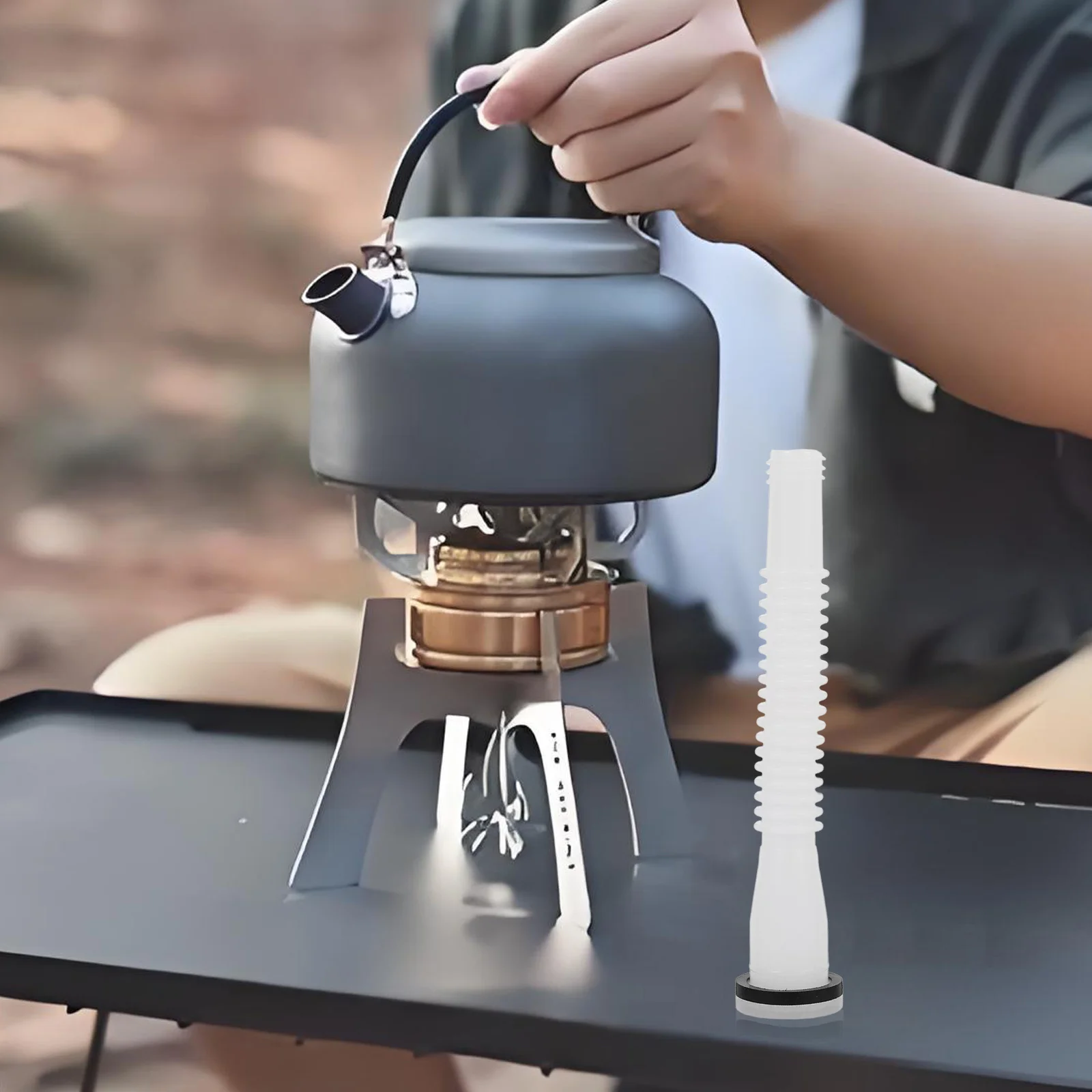 

1Set Gas Can Spout Replacement Lightweight Pe Fuel Tank Nozzle Kit Efficient Leak Prevention Gas Can Connector Propane Tank