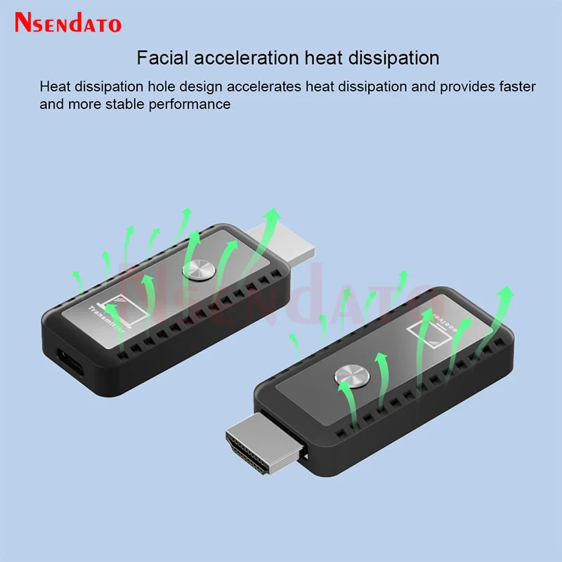 30M Wireless HDMI video Transmitter Receiver Extender 1080P Display TV Receiver Extender Adapter for Laptop TV Projector Monitor