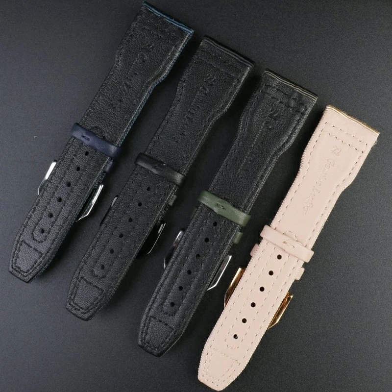 Nylon Watchband For IWC Universal Pilot Mark 18 Spitfire Fighter Portugal Series Canvas Watch Strap 20mm 21mm 22mm  Bracelet