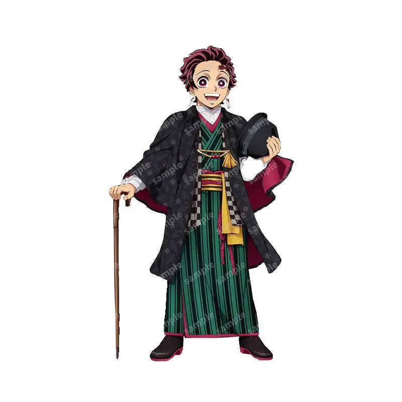 Figurine sur support en acrylique Demon Slayer: Kimetsu No Yaiba Agatsuma Zenitsu, dessin animé périphérique, ornement de bureau mignon