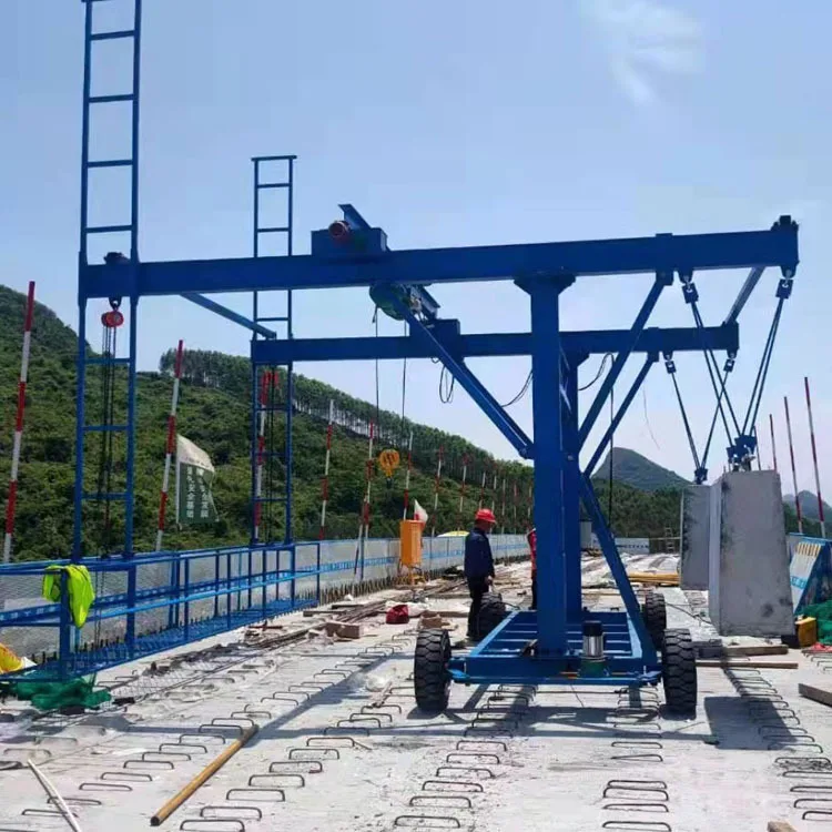 HCY 1 ton anti-collision fence construction vehicle, elevated bridge anti-collision wall formwork vehicle, aerial work fence veh