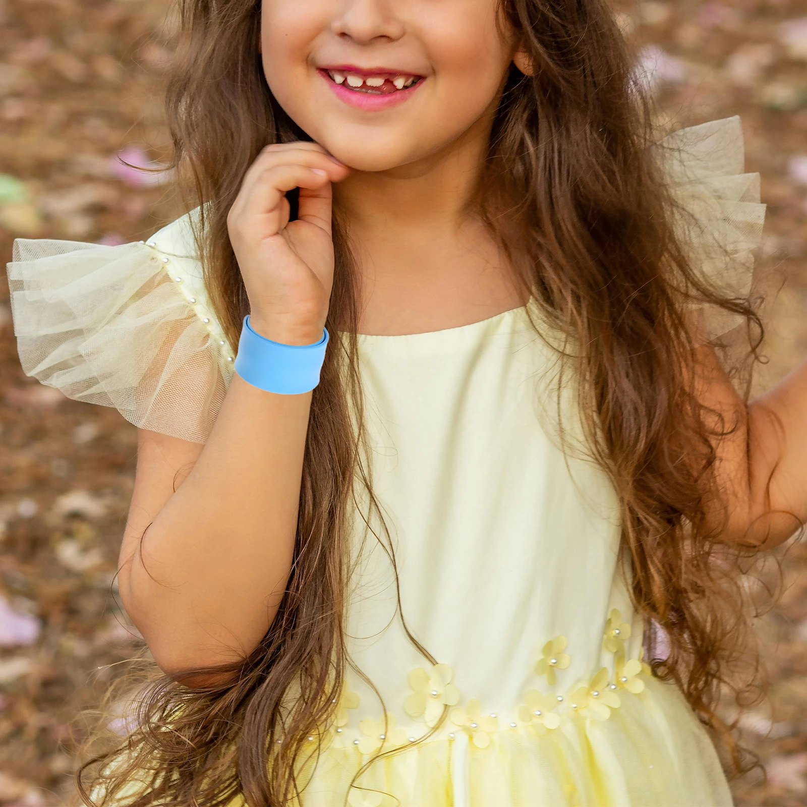

24 Pcs Bracelet Children's Ring Slap Wrist Bracelets Patting Wristband Kids Silicone Party Bulk Snap Bands Toddler