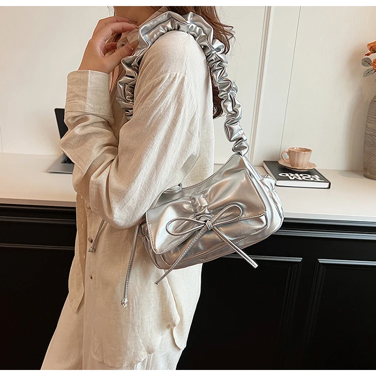 

Fashion Women Shoulder Bag Small Female Handbag Ruffled Crossbody bags for Women