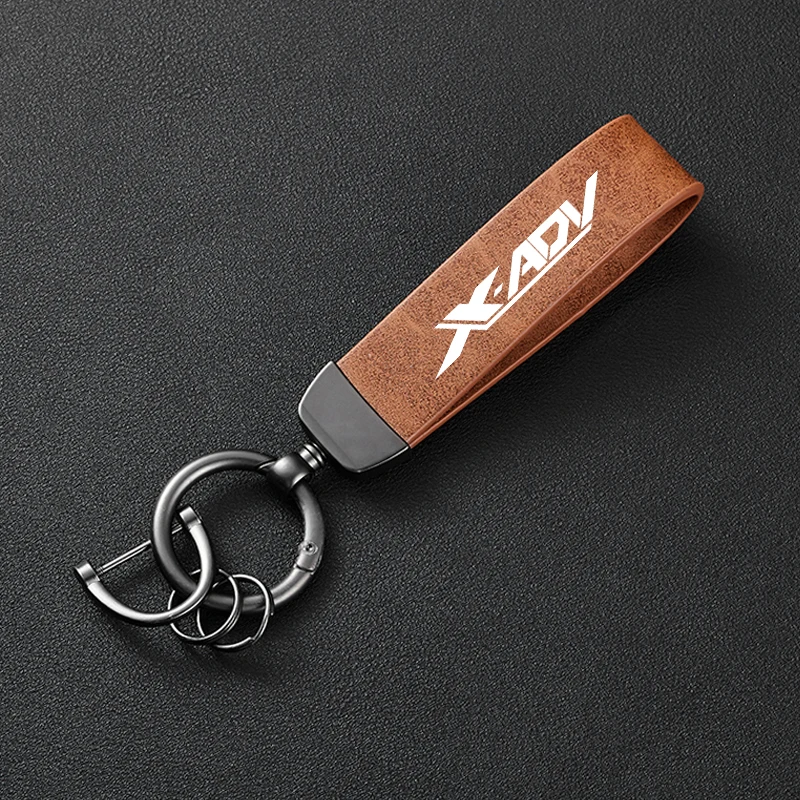 لهوندا XADV 750 X-ADV 750 2017-2025 اكسسوارات عالية الجودة الجلود دراجة نارية المفاتيح حامل كيرينغ