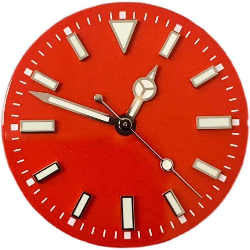 NH35 لون غير خاضعة للرقابة 29 مم قرص معقم، أخضر مضيء، مناسب لحركات NH35/36 واليابانية 8215 #5