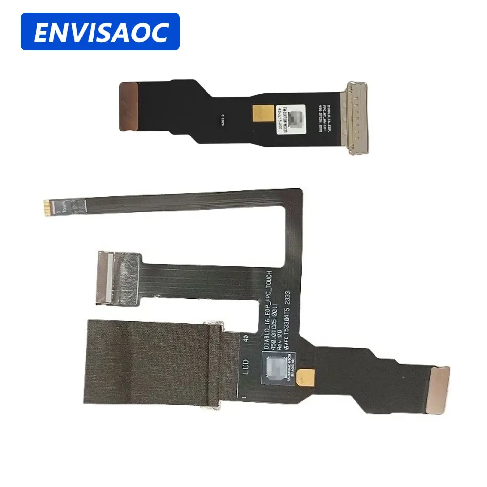 For Dell XPS 16 9640 Laptop Video Screen LCD LED Display Ribbon Flex Cable 09XRJW 450.0TC01.0011 0GFM6R 450.0TCD.0001 0MPWHC