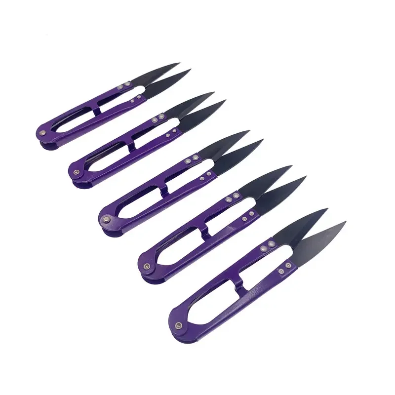 U forma cabeça linha tesoura costura primavera bordado thrum fio tesoura ponto cruz roupas alfaiate tesoura diy supplie