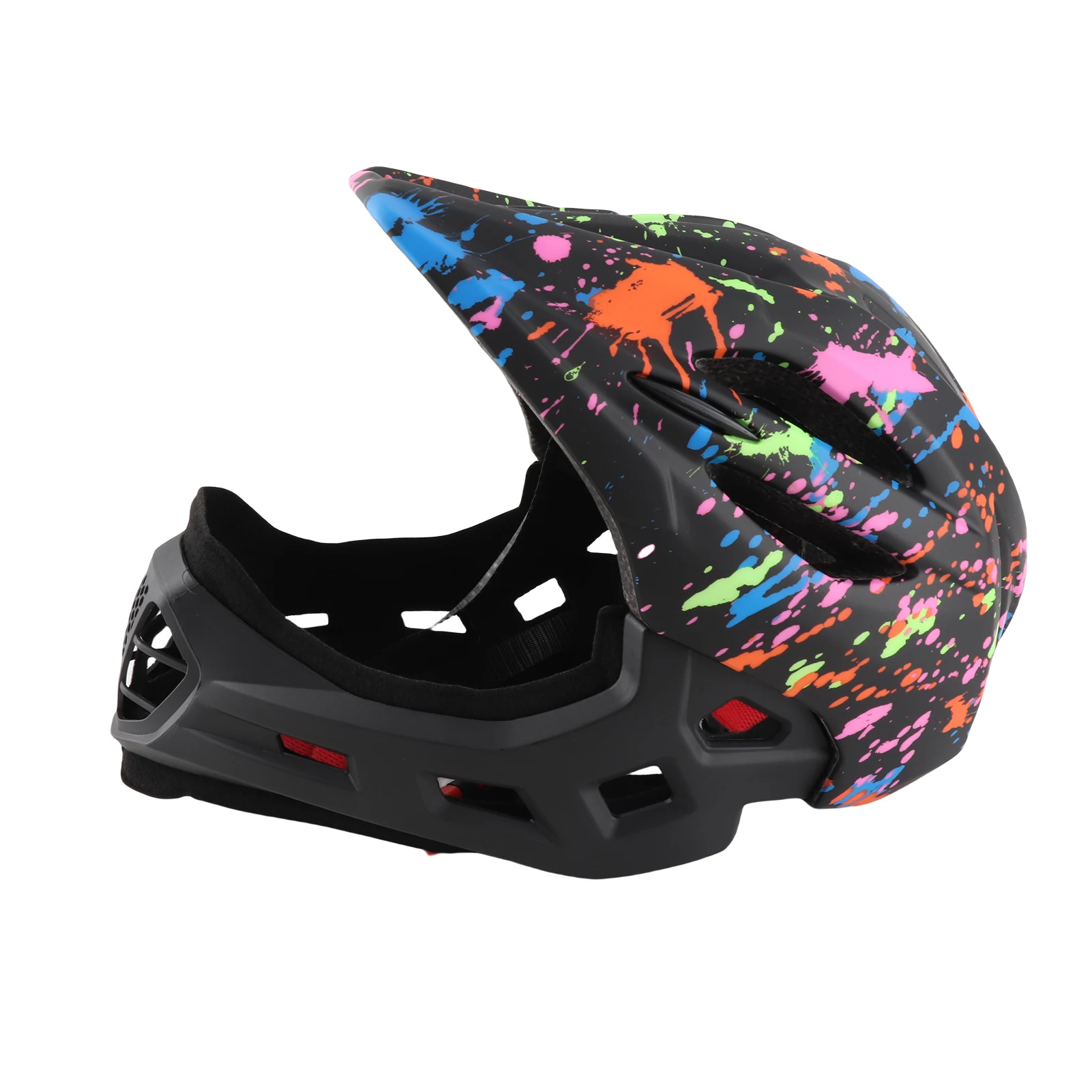 

Регулируемые дышащие детские велосипедные шлемы, легкие полнолицевые шлемы для малышей со светодиодной подсветкой, детский велосипедный шлем