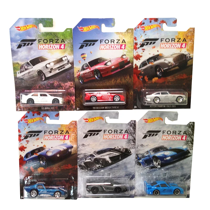 Hot Wheels originali 1:64 Car Fast and Furious Movie Collector Edition Diecast 1/64 Alloy Model Car Kids Forza Toys regali per ragazzi