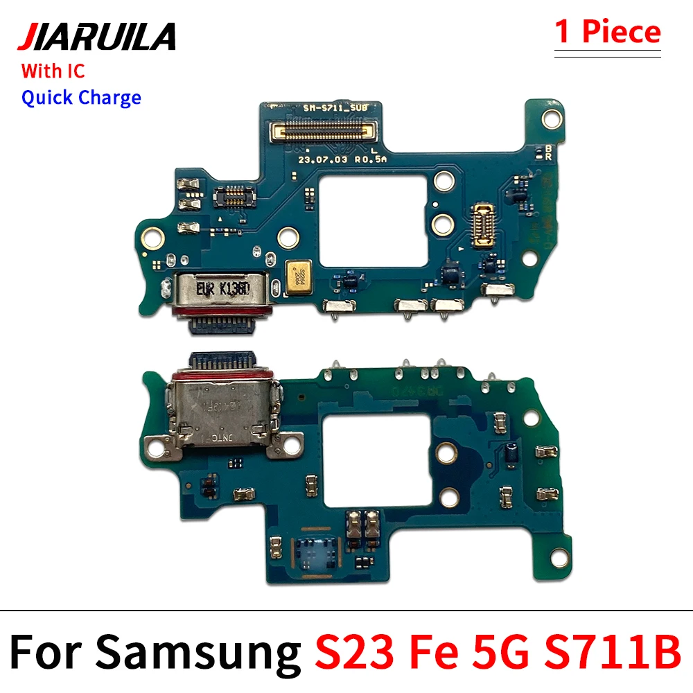 USB Charge Port Dock Connector Charging Board Flex Cable For Samsung S20 S21 S22 S23 S24 S25 S26 Plus Ultra Fe Edge 4G 5G image 3