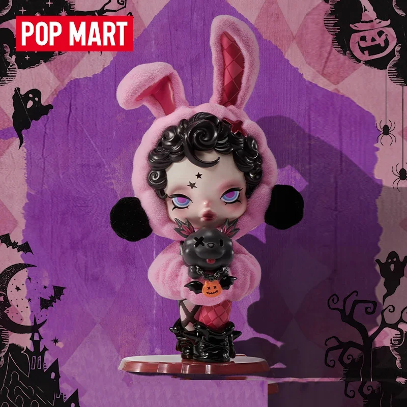 

POPMART SKULLPANDA серия слепая коробка Mystery Box Caixa Sorpresa аниме фигурки для девочек милая модель подарок на день рождения